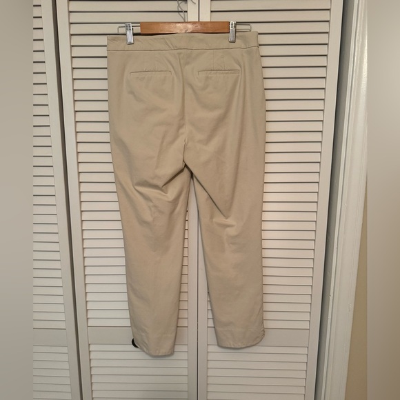 Talbots Khaki Chatham ankle pants. Size 6P - Picture 2 of 8